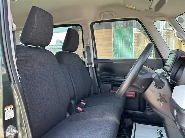 スズキ スペーシア HYBRID G 香川県 2022(令4)年 0.9万km クールカーキPM 社外SDナビ/【フルセグ/CD/DVD/Bluetooth】/バックカメラ/アイドリングストップ/セーフティサポート/レーンキープアシスト/社外前後ドライブレコーダー/フロアマット/ヘッドライトレベライザー