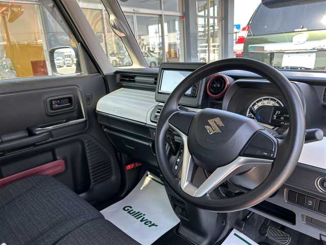 スズキ スペーシア HYBRID G 香川県 2022(令4)年 0.9万km クールカーキPM 社外SDナビ/【フルセグ/CD/DVD/Bluetooth】/バックカメラ/アイドリングストップ/セーフティサポート/レーンキープアシスト/社外前後ドライブレコーダー/フロアマット/ヘッドライトレベライザー