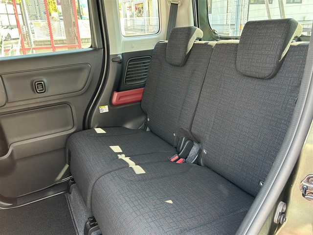スズキ スペーシア HYBRID G 香川県 2022(令4)年 0.9万km クールカーキPM 社外SDナビ/【フルセグ/CD/DVD/Bluetooth】/バックカメラ/アイドリングストップ/セーフティサポート/レーンキープアシスト/社外前後ドライブレコーダー/フロアマット/ヘッドライトレベライザー