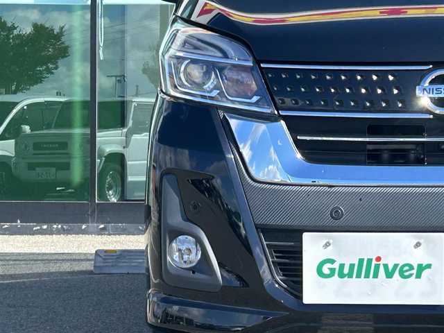 日産 デイズ ルークス ハイウェイスターX 和歌山県 2019(令1)年 8.4万km ブラック 社外7インチナビ/フルセグTV/Bluetooth/全周囲カメラ/ETC/ドライブレコーダー/衝突軽減カメラ/車線逸脱防止機能/コーナーセンサー/片側パワースライドドア/革巻きステアリング/ステアリングスイッチ/オートライト/オートハイビーム/フォグランプ/アイドリングストップ/純正14インチAW/プッシュスタート/スマートキー/スペアキー