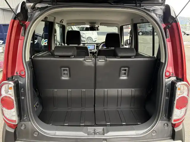 スズキ ハスラー X 滋賀県 2015(平27)年 5.2万km フェニックスレッドパール/ブルーイッシュブラックパール 純正ナビ/CD/SD/ワンセグTV/USB/AUX/バックカメラ/レーダーブレーキサポート/プッシュスタート/スマートキー/ETC/シートヒーター/純正アルミホイール