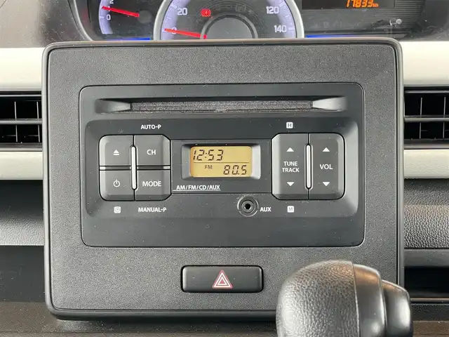 スズキ ワゴンＲ HYBRID FX 鹿児島県 2017(平29)年 1.8万km サニーイエローM 純正CDオーディオ/AUX接続可/前方ドライブレコーダー/運転席シートヒーター/衝突軽減ブレーキ/レーンキープアシスト/オートエアコン/HUD/電動格納ミラー/純正ドアバイザー/ライトレベライザー/純正フロアマット/プッシュスタート/スマートキー/新車時保証書/取扱説明書