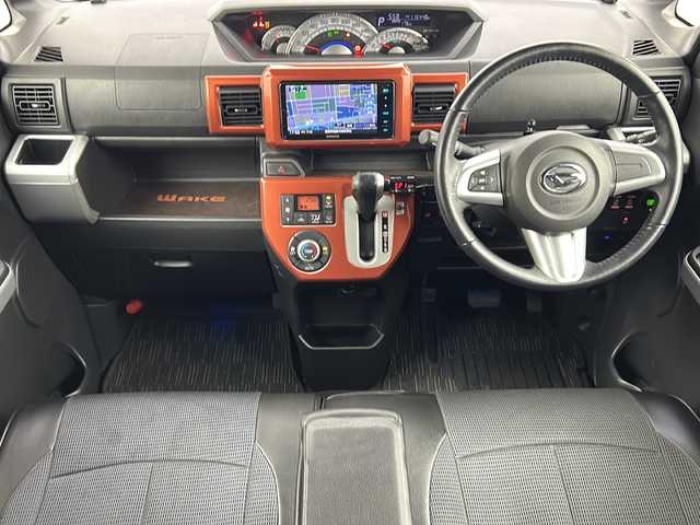 ダイハツ ウェイク G 福島県 2015(平27)年 11.6万km パールホワイトⅢ/トニコオレンジメタリック 2トーン /４ＷＤ//両側電動スライドア//社外メモリーナビ/(CD/DVD/Bluetooth/フルセグ/USB/ＨＤＭI)//バックカメラ//運転席シートヒーター//エコアイドル//社外ドライブレコーダー//プッシュスタート//スマートキー//スタアリングスイッチ//LEDヘッドライト//ハロゲンフォグ//社外エンジンスターター//社外アルミ付きスタッドレスタイヤ積込