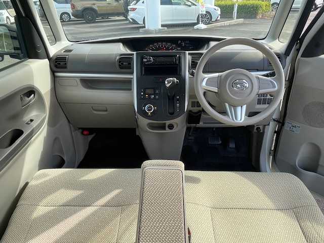 ダイハツ タント G 静岡県 2015(平27)年 5万km パールホワイトⅢ 片側パワースライドドア/ETC/アイドリングストップ/純正フロアマット/純正14インチアルミホイール/オートエアコン/プッシュスタート/ドアバイザー/取説説明書・記録簿・保証書/スマートキー/スペアキー/パワーウィンドウ