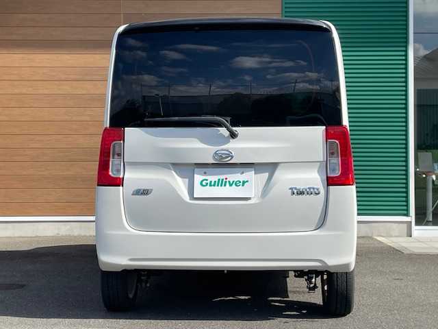 ダイハツ タント G 静岡県 2015(平27)年 5万km パールホワイトⅢ 片側パワースライドドア/ETC/アイドリングストップ/純正フロアマット/純正14インチアルミホイール/オートエアコン/プッシュスタート/ドアバイザー/取説説明書・記録簿・保証書/スマートキー/スペアキー/パワーウィンドウ