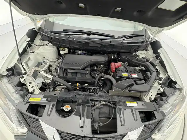 日産 エクストレイル 20X エマージェンシーブレーキ 滋賀県 2015(平27)年 3.8万km ブリリアントホワイトパール オーディオ/シートヒーター/コーナーセンサー/合皮シート/ドライブレコーダー/プッシュスタート/スマートキー/純正アルミホイール