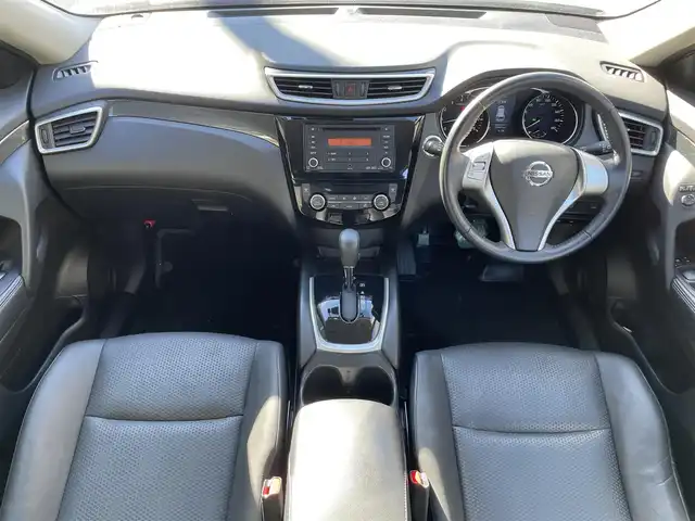 日産 エクストレイル 20X エマージェンシーブレーキ 滋賀県 2015(平27)年 3.8万km ブリリアントホワイトパール オーディオ/シートヒーター/コーナーセンサー/合皮シート/ドライブレコーダー/プッシュスタート/スマートキー/純正アルミホイール