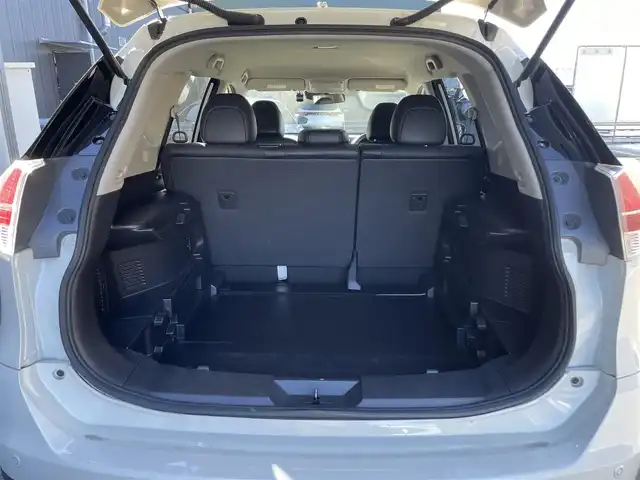 日産 エクストレイル 20X エマージェンシーブレーキ 滋賀県 2015(平27)年 3.8万km ブリリアントホワイトパール オーディオ/シートヒーター/コーナーセンサー/合皮シート/ドライブレコーダー/プッシュスタート/スマートキー/純正アルミホイール