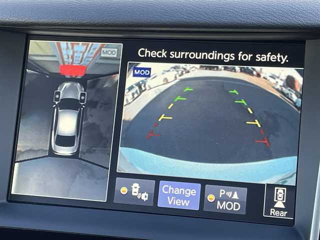 日産 スカイライン 200GT－t タイプP 群馬県 2014(平26)年 5.9万km クリスタルホワイトパール 安全装備/・衝突軽減ブレーキ/・オートライト/・レーンキープアシスト/・クリアランスソナー/・アラウンドビューモニター/・クルーズコントロール/・ブラインドスポット/・横滑り防止/メーカー純正ナビ/・AM/FM/フルセグTV/・Bluetooth/USB/MSV/LEDヘッドライト/LEDフォグランプ/前席シートヒーター/シートメモリー/前席パワーシート/ETC/純正フロアマット/スマートキー/プッシュスタート