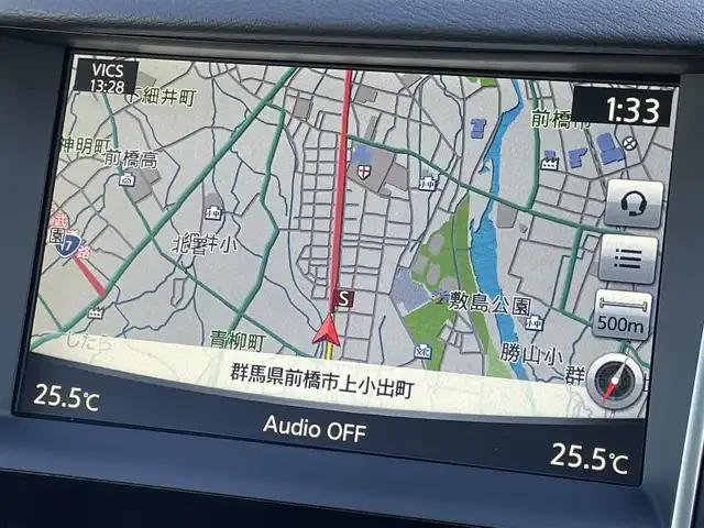 日産 スカイライン 200GT－t タイプP 群馬県 2014(平26)年 5.9万km クリスタルホワイトパール 安全装備/・衝突軽減ブレーキ/・オートライト/・レーンキープアシスト/・クリアランスソナー/・アラウンドビューモニター/・クルーズコントロール/・ブラインドスポット/・横滑り防止/メーカー純正ナビ/・AM/FM/フルセグTV/・Bluetooth/USB/MSV/LEDヘッドライト/LEDフォグランプ/前席シートヒーター/シートメモリー/前席パワーシート/ETC/純正フロアマット/スマートキー/プッシュスタート