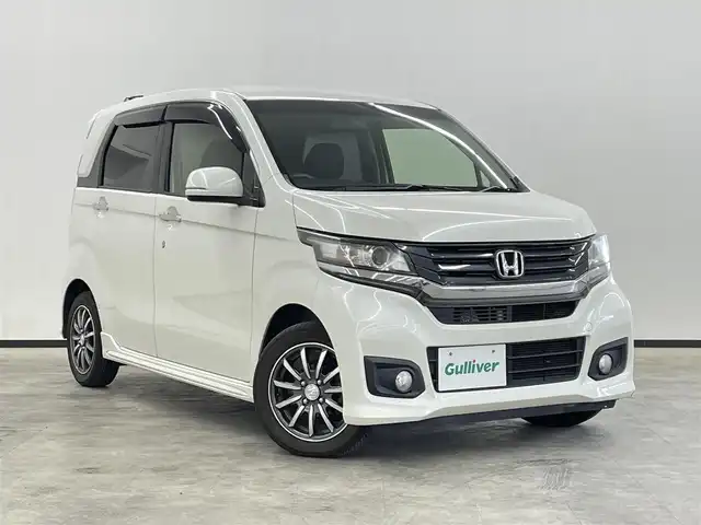 ホンダ Ｎ ＷＧＮ カスタム G Lパッケージ 長崎県 2016(平28)年 4.6万km プレミアムホワイトパールⅡ Gathersナビ（VXM-164VFi）/・フルセグTV　CD/DVD/SD/Bluetooth　/プッシュスタート　/ステアリングスイッチ　/クルーズコントロール　/バックカメラ/横滑り防止/ECONスイッチ/ETC/スマートキー/スペアキー/電動格納ミラー/純正フロアマット/純正14インチAW