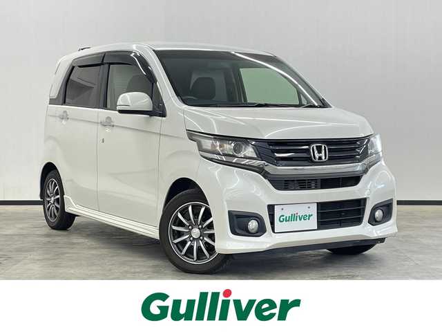 ホンダ Ｎ ＷＧＮ カスタム G Lパッケージ 長崎県 2016(平28)年 4.6万km プレミアムホワイトパールⅡ Gathersナビ（VXM-164VFi）/・フルセグTV　CD/DVD/SD/Bluetooth　/プッシュスタート　/ステアリングスイッチ　/クルーズコントロール　/バックカメラ/横滑り防止/ECONスイッチ/ETC/スマートキー/スペアキー/電動格納ミラー/純正フロアマット/純正14インチAW