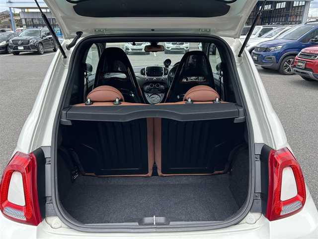 アバルト ５９５ コンペティツィオーネ 滋賀県 2019(令1)年 1.9万km 白 OP茶黒サベルトシート/ブレンボブレーキキャリパー/KONIショックアブソーバー/レコードモンツァ/ドライブレコーダー/ディスプレイオーディオ／ＢＴ／ＵＳＢ/純正AW１７/パドルシフト/ETC