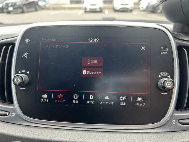 アバルト ５９５ コンペティツィオーネ 滋賀県 2019(令1)年 1.9万km 白 OP茶黒サベルトシート/ブレンボブレーキキャリパー/KONIショックアブソーバー/レコードモンツァ/ドライブレコーダー/ディスプレイオーディオ／ＢＴ／ＵＳＢ/純正AW１７/パドルシフト/ETC