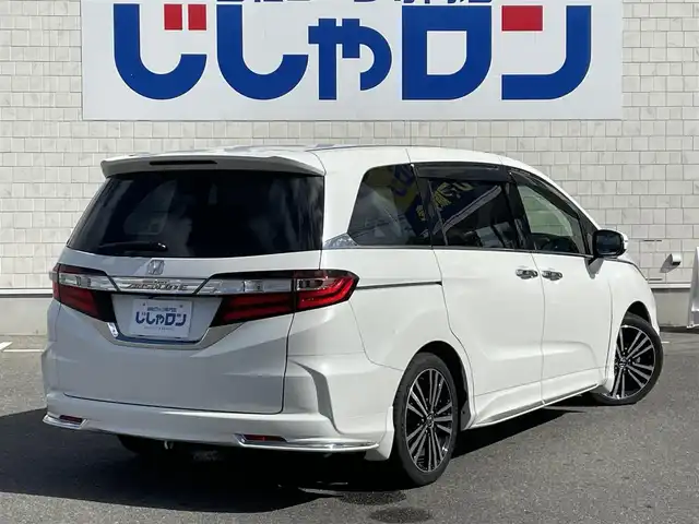 ホンダ オデッセイ アブソルート EX 佐賀県 2015(平27)年 9.6万km ホワイトオーキッドパール （株)IDOMが運営する【じしゃロン佐賀店】の自社ローン専用車両になります。/こちらは現金またはオートローンご利用時の価格です。自社ローンご希望の方は別途その旨お申付け下さい/禁煙車　/７人乗り　/純正ナビ/ＴＶ/ＢＴオーディオ　/ビルトインＥＴＣ　/バックカメラ　/両側電動スライドドア