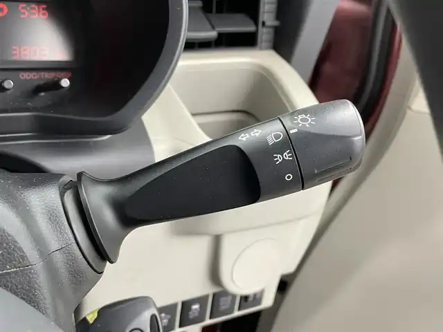 ダイハツ ムーヴ L SA 大分県 2015(平27)年 3.8万km ファイアークォーツレッドM 社外ナビ/（フルセグ/CD/DVD)/前方ドライブレコーダー/ヘッドライトレベライザー/ベンチシート/PWRモード/衝突軽減ブレーキ/社外アルミホイール/リモコンキー/アイドリングストップ/保証書・取扱説明書