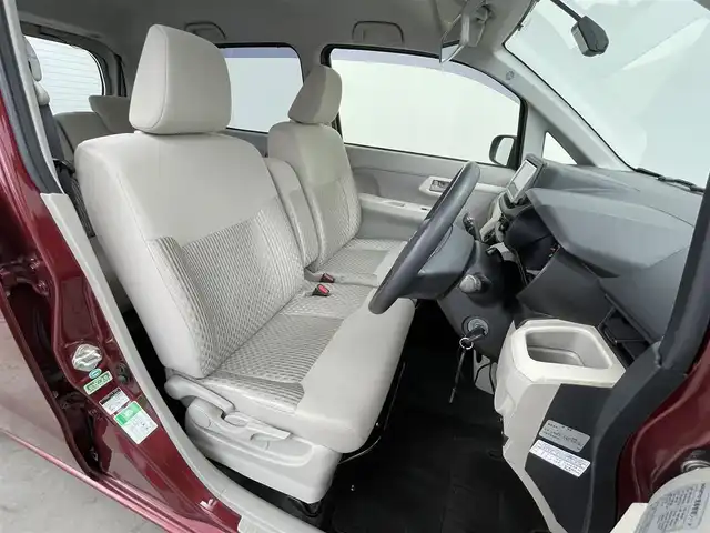 ダイハツ ムーヴ L SA 大分県 2015(平27)年 3.8万km ファイアークォーツレッドM 社外ナビ/（フルセグ/CD/DVD)/前方ドライブレコーダー/ヘッドライトレベライザー/ベンチシート/PWRモード/衝突軽減ブレーキ/社外アルミホイール/リモコンキー/アイドリングストップ/保証書・取扱説明書