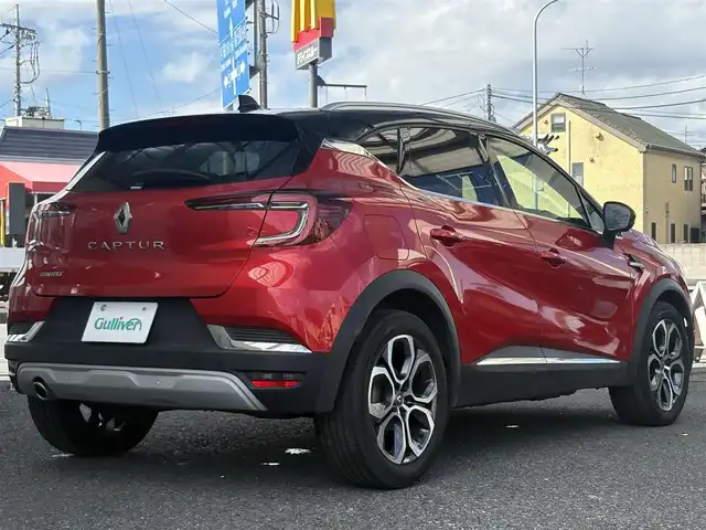ルノー ルノー キャプチャー インテンス 埼玉県 2021(令3)年 5.2万km 赤Ⅱ ・ディーラー記録Ｒ４：５：６年　/・ワンオーナー　/・ディスプレイオーディオ/・AppleCarPlay/・アラウンドビューモニター　/・前後ドライブレコーダー/・運転アシスト　/・駐車アシスト/・ＡＤＰクルーズコントロール　/・レーンキープ　/・レーンディパーチャー　/・BSM/・シート＆ステアリングヒーター/・ハーフレザーシート/・アイドリングストップ/・オートライト/・LEDライト/・ルーフレール/・コーナーセンサー/・純正18インチアルミ/（グッドイヤータイヤ）/・スマートキー×２/・プッシュスタート/・保証書/・取説