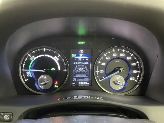 トヨタ アルファードハイブリット SR Cパッケージ 埼玉県 2015(平27)年 9万km ホワイトパールクリスタルシャイン 社外ディスプレイオーディオ　フリップダウンモニター　黒レザー　バックカメラ　ビルトインＥＴＣ　前後ドラレコ　セーフティセンス　レーダークルーズ　メモリシート　シートヒーター　ＡＣ１００Ｖ　ＬＥＤライト