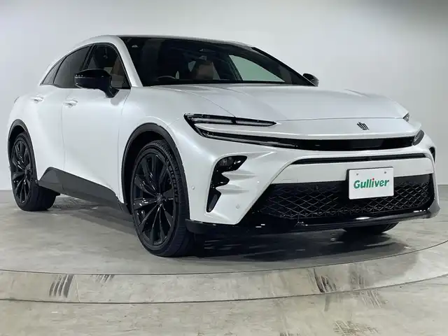 トヨタ クラウン スポーツ Z 福岡県 2025(令7)年 1.1万km プレシャスホワイトパール 禁煙車純正ナビ(フルセグTV/Bluetooth)全方位モニタートヨタセーフティーレーダークルコンパノラマルーフETCドラレコシートヒーター電動リアゲートデジタルインナーミラーエアーシート