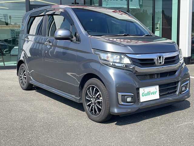 ホンダ Ｎ ＷＧＮ カスタム G Lパッケージ 鹿児島県 2018(平30)年 6.2万km グレーⅡ 社外SDナビ/Bluetooth/CD/DVD/AM/FM/TV/フルセグ/バックカメラ/ドライブレコーダー/ETC/電動格納ミラー/純正フロアマット/オートライト/純正AW14インチ/ABS/アイドリンクストップ/ドアバイザー/横滑り防止装置/スペアキー