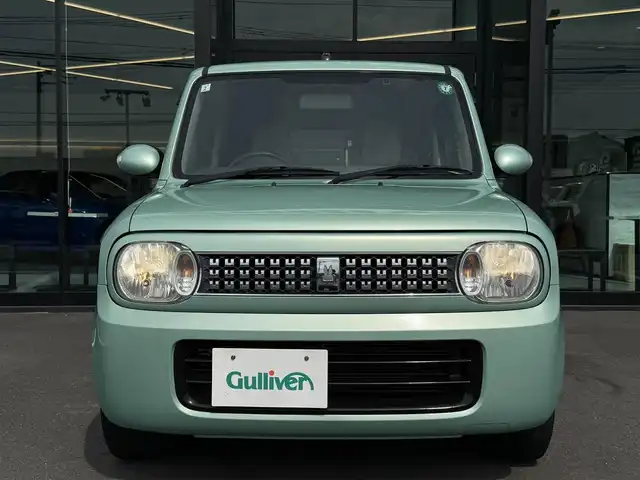 スズキ ラパン XL 栃木県 2015(平27)年 8.6万km フォレストアクアメタリック 車検期限令和8年2月22日まで/運転席シートヒーター/社外ナビ/ワンセグTV走行中視聴可/アイドリングストップ/ETC車載器/社外14インチAW/スマートキー×2