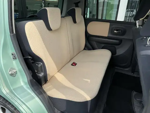スズキ ラパン XL 栃木県 2015(平27)年 8.6万km フォレストアクアメタリック 車検期限令和8年2月22日まで/運転席シートヒーター/社外ナビ/ワンセグTV走行中視聴可/アイドリングストップ/ETC車載器/社外14インチAW/スマートキー×2