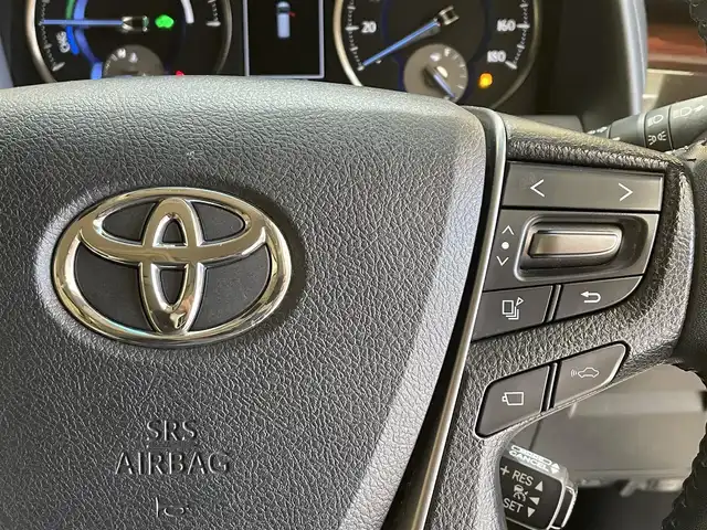 トヨタ アルファードハイブリット G Fパッケージ 岩手県 2015(平27)年 7万km ホワイトパールクリスタルシャイン 純正メモリナビ/　CD/DVD/BT/フルセグテレビ/バックカメラ/全方位カメラ/フリップダウンモニター/ウィンカーミラー/オットマン/キャプテンシート/クルーズコントロール/ドアバイザー/プッシュスタート/両側パワースライドドア/パワーバックドア/ビルトインETC/LEDヘッドライト/レザーシート/D/Nシートヒーター/パワーシート/置くだけ充電/前後コーナーセンサー/JBLサウンド/モデリスタエアロ/ハンドルヒーター