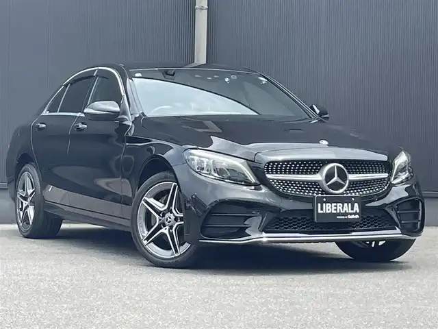メルセデス・ベンツ Ｃ２２０ｄ アバンギャルド　AMGライン 香川県 2019(平31)年 6万km オブシディアンブラック ワンオーナー/純正ナビ（TV、BT、Aplle carPlay)/バックカメラ/前後コーナーセンサー/レーダーセーフティーパッケージ/（アダクティブクルーズコントロール、レーンキープアシスト）/前純正ドライブレコーダー/黒本革シート/シートヒーター/パワーシート/純正18インチAW