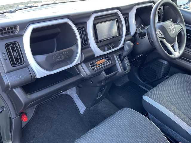 マツダ フレア クロスオーバー ハイブリッド XG 山口県 2020(令2)年 5.9万km 緑 SDナビ（MDV-D308BT）/（Bluetooth/DVD/ワンセグTV）/バックカメラ/前席シートヒーター/ドライブレコーダー （F）　ZDR-022/クリアランスソナー/ETC/スマートキー/プッシュスタート/アイドリングストップ/パワーステアリング/パワーウィンドウ/スペアキー/ABS/横滑り防止装置/盗難防止装置/レーンキープアシスト/衝突被害軽減システム/取扱説明書/保証書