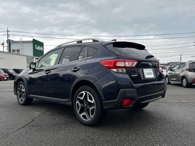 スバル インプレッサ ＸＶ 2．0i－S アイサイト 富山県 2019(令1)年 4.4万km ダークブルーパール 純正ナビ（9インチ）/【CD/DVD/BT/フルセグTV/iPod/AUX/Carplay】/バックカメラ/サイドカメラ/アイサイト/4WD/コーナーセンサー（後ろ）/アダプティブヘッドライト/レザーシート/純正アルミホイール/クルーズコントロール/パワーシート/スマートキー/スペアキー/アイドリングストップ/ETC/プッシュスタート/ルーフレール/純正フロアマット/レーンアシスト