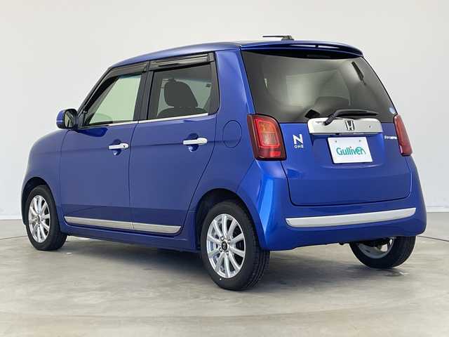 ホンダ Ｎ ＯＮＥ プレミアム ツアラー 新潟県 2015(平27)年 12.5万km ブリリアントスポーティブルーメタリック2トーン カロッツェリアメモリナビ【AVIC-MRZ09】/　ワンセグTV/Bluetooth/CD/DVD/クルーズコントロール/ハーフレザーシート/ドライブレコーダー/バックモニター/ビルトインETC/アイドリングストップ/横滑り防止装置/オートライト/パドルシフト/レザーステアリング