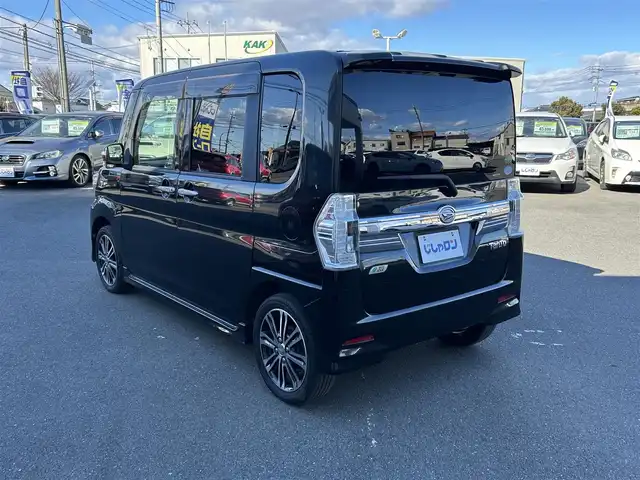 ダイハツ タント カスタム RS SA 群馬県 2014(平26)年 10万km ブラックマイカメタリック (株)IDOMが運営する【じしゃロン伊勢崎店】の自社ローン専用車両になりますこちらは現金またはオートローンご利用時の価格です。自社ローンご希望の方は別途その旨お申付け下さい/スマートアシスト/両側パワースライドドア/社外SDナビゲーション/バックカメラ/CD/DVD/SD/DTV/BT(通話のみ）/LEDヘッドライト/フォグライト/オートライト/ETC/アイドリングストップ/ドアバイザー/純正フロアマット