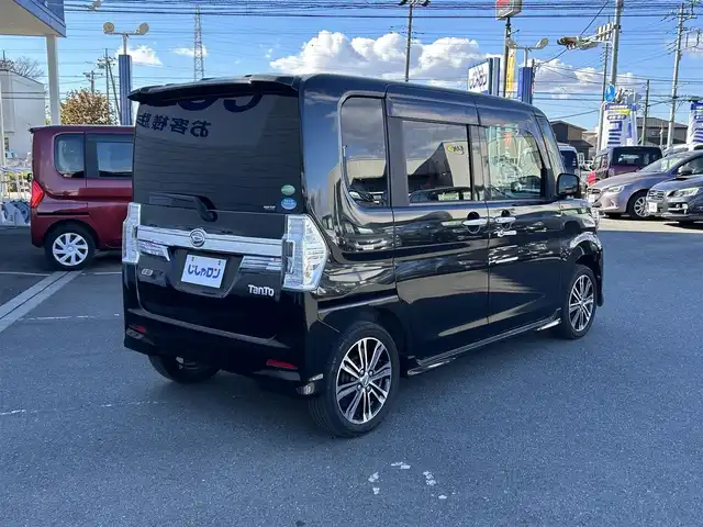 ダイハツ タント カスタム RS SA 群馬県 2014(平26)年 10万km ブラックマイカメタリック (株)IDOMが運営する【じしゃロン伊勢崎店】の自社ローン専用車両になりますこちらは現金またはオートローンご利用時の価格です。自社ローンご希望の方は別途その旨お申付け下さい/スマートアシスト/両側パワースライドドア/社外SDナビゲーション/バックカメラ/CD/DVD/SD/DTV/BT(通話のみ）/LEDヘッドライト/フォグライト/オートライト/ETC/アイドリングストップ/ドアバイザー/純正フロアマット