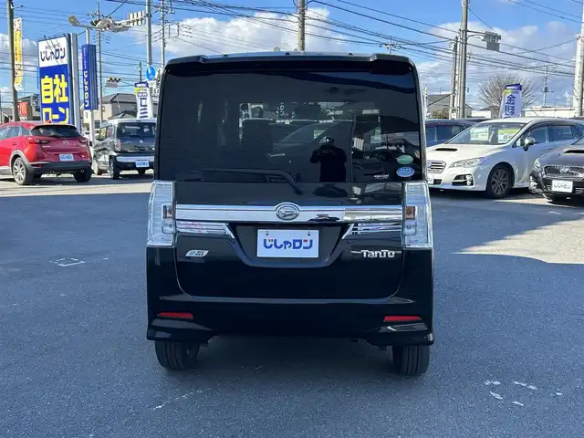 ダイハツ タント カスタム RS SA 群馬県 2014(平26)年 10万km ブラックマイカメタリック (株)IDOMが運営する【じしゃロン伊勢崎店】の自社ローン専用車両になりますこちらは現金またはオートローンご利用時の価格です。自社ローンご希望の方は別途その旨お申付け下さい/スマートアシスト/両側パワースライドドア/社外SDナビゲーション/バックカメラ/CD/DVD/SD/DTV/BT(通話のみ）/LEDヘッドライト/フォグライト/オートライト/ETC/アイドリングストップ/ドアバイザー/純正フロアマット