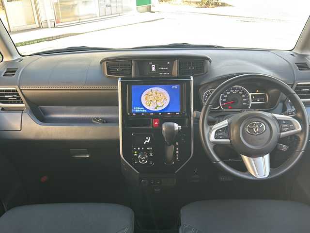 トヨタ タンク カスタムG－T 高知県 2019(令1)年 4.1万km ブラックマイカメタリック フルモデリスタ/両側パワースライドドア/ターボ/純正9インチナビ/（Bluetoothオーディオ/フルセグTV/バックカメラ/CD）ETC/スマートキー/クルーズコントロール/純正フロアマット/純正アルミ/オートハイビーム/前後コーナーセンサー/LEDヘッドライト/衝突被害軽減ブレーキ/レーンキープアシスト