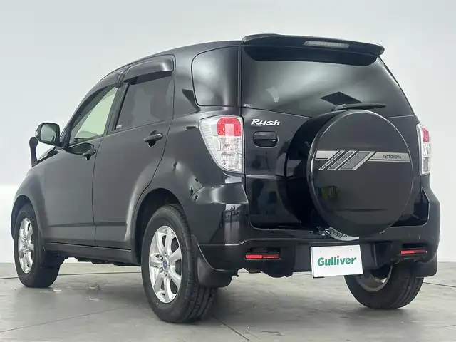 トヨタ ラッシュ G Lパッケージ 愛知県 2013(平25)年 9.9万km ブラックマイカメタリック 純正ナビ（フルセグ、CD、DVD、Bluetooth）/ETC/スマートキー/4WD/キセノンライト/背面タイヤ/純正フロアマット/社外アルミホイール/三点エアバック