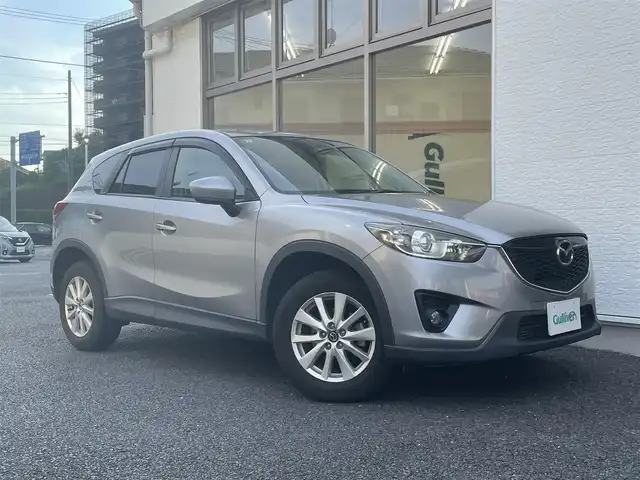 マツダ ＣＸ－５ XD 神奈川県 2013(平25)年 11.1万km アルミニウムメタリック ワンオーナー/社外ナビ/フルセグTV/バックカメラ/ETC/クルーズコントロール/アイドリングストップ/スマートキー/スペアキー×1/純正フロアマット/純正AW/取扱説明書/保証書
