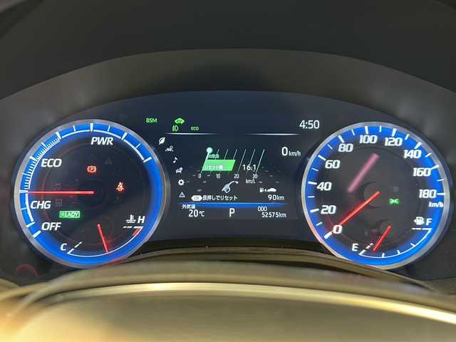 トヨタ クラウン ハイブリッド RS アドバンス 岐阜県 2021(令3)年 5.3万km ホワイトパールクリスタルシャイン 純正ナビゲーション/Bluetooth/フルセグ視聴/バックカメラ/アダプティブクルーズコントロール/ハーフレザー/パワーシート/ビルトインETC/ヘッドアップディスプレイ/パドルシフト/前席シートヒーター/ステアリングヒーター/LEDヘッドライト/オートハイビーム/ブラインドスポットモニター/リアトラフィックモニター/前後ドライブレコーダー/プッシュスタート/スマートキー/取扱説明書・記録簿