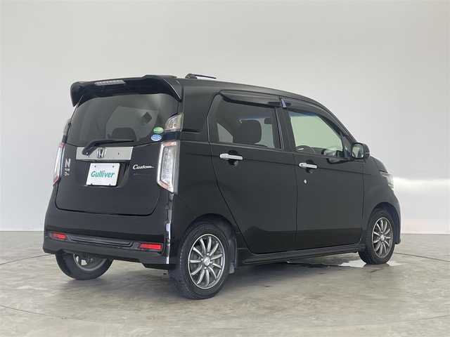 ホンダ Ｎ ＷＧＮ カスタム G Aパッケージ 埼玉県 2014(平26)年 7.5万km スマートブラック 純正ナビ　バックカメラ　ＣＴＢＡ　ＨＩＤ　クルーズコントロール　ＥＴＣ　ハーフレザー　あんしんパッケージ　純正アルミホイール　フロアマット　ＤＶＤ　Ｂｌｕｅｔｏｏｔｈ　オートライト　スマートキー　ＴＶ