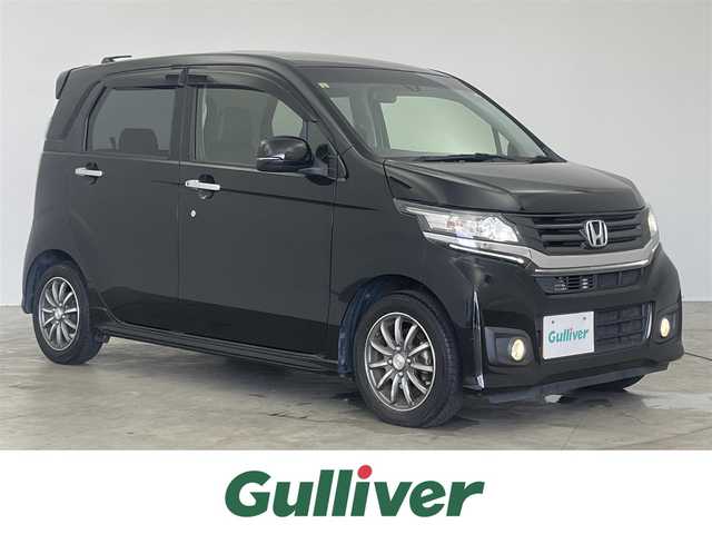 ホンダ Ｎ ＷＧＮ カスタム G Aパッケージ 埼玉県 2014(平26)年 7.5万km スマートブラック 純正ナビ　バックカメラ　ＣＴＢＡ　ＨＩＤ　クルーズコントロール　ＥＴＣ　ハーフレザー　あんしんパッケージ　純正アルミホイール　フロアマット　ＤＶＤ　Ｂｌｕｅｔｏｏｔｈ　オートライト　スマートキー　ＴＶ