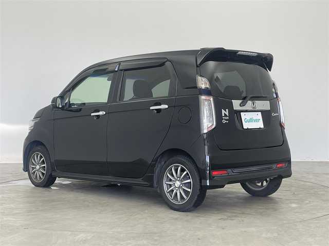 ホンダ Ｎ ＷＧＮ カスタム G Aパッケージ 埼玉県 2014(平26)年 7.5万km スマートブラック 純正ナビ　バックカメラ　ＣＴＢＡ　ＨＩＤ　クルーズコントロール　ＥＴＣ　ハーフレザー　あんしんパッケージ　純正アルミホイール　フロアマット　ＤＶＤ　Ｂｌｕｅｔｏｏｔｈ　オートライト　スマートキー　ＴＶ
