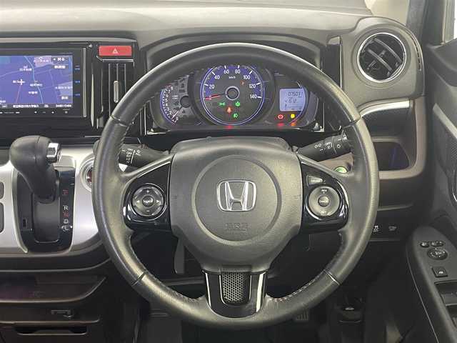 ホンダ Ｎ ＷＧＮ カスタム G Aパッケージ 埼玉県 2014(平26)年 7.5万km スマートブラック 純正ナビ　バックカメラ　ＣＴＢＡ　ＨＩＤ　クルーズコントロール　ＥＴＣ　ハーフレザー　あんしんパッケージ　純正アルミホイール　フロアマット　ＤＶＤ　Ｂｌｕｅｔｏｏｔｈ　オートライト　スマートキー　ＴＶ