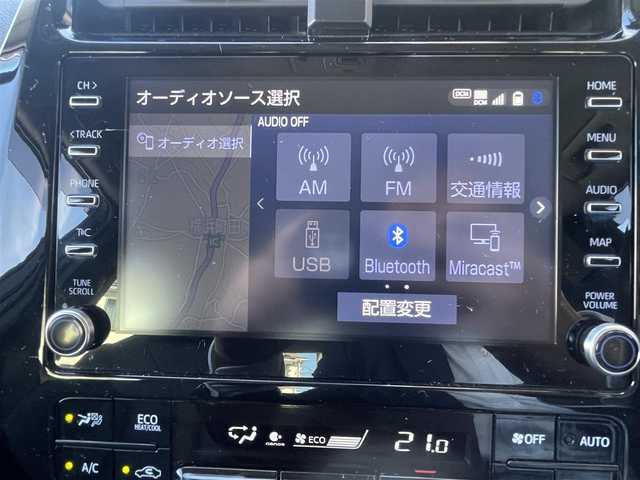 トヨタ プリウス A プレミアム　ツーリングセレ 神奈川県 2021(令3)年 5.4万km プラチナホワイトパールマイカ 純正ナビ（AM/FM/BT）/フルセグTV/全方位カメラ/パーキングアシスト/レザーシート/D席パワーシート　/前席ベンチレーション・シートヒーター/AC100V電源/前後ドラレコ/衝突軽減/コーナーセンサー/BSM/ヘットライトディスプレイ/ETC2.0/ドアバイザー/LEDヘットライト/ディーラー記録（R4.R5.R6.R7）/取説・保証書・記録簿/スペアキー/純正17インチアルミ/純正エアロ（フロント・リア）