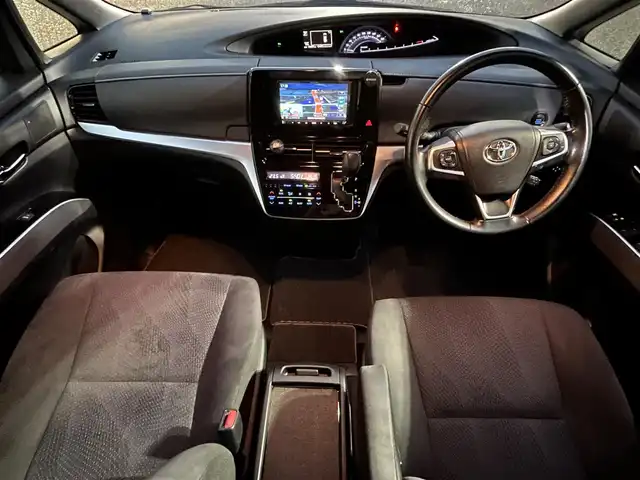 トヨタ エスティマ アエラス 愛知県 2016(平28)年 7.6万km ホワイトパールクリスタルシャイン ワンオーナー/社外SDナビ(CD/DVD/BT/iPod/USB/フルセグ)/Toyota Safety Sense C/ ・プリクラッシュセーフティー/ ・レーンディーパーチャーアラート/ ・オートマッチクハイビーム/ ・先行車発進告知/禁煙車/オッドマン/クリアランスソナー・コーナーセンサー/ドライブレコーダー/両側パワースライドドア/LEDヘッドライト/電動格納ミラー/純正AW18インチ/クルーズコントロール/ETC/純正フロアマット/ドアバイザー/プッシュスタート/スマートキー・スペアキー１本/ステアリングリモコン/ABS/取扱説明書・保証書