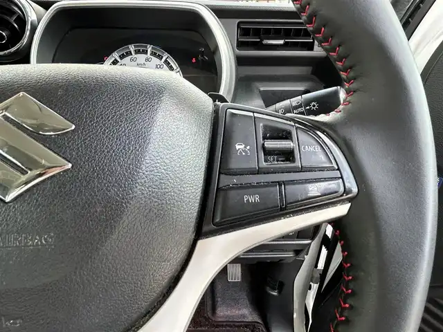 スズキ スペーシア カスタム HYBRID XS ターボ 奈良県 2020(令2)年 5.9万km ピュアホワイトP 純正ナビ/両側パワスラ/ハーフレザー/ターボ付/追従式クルコン/パドルシフト/純正アルミ/シートヒータ/背面テーブル/リアサーキュレーター/ETC/ドラレコ/オートライト（LED）/Bluetooth/バックカメラ/純正フロアマット/フルセグTV/リアサンシェード/保証書/取扱説明書