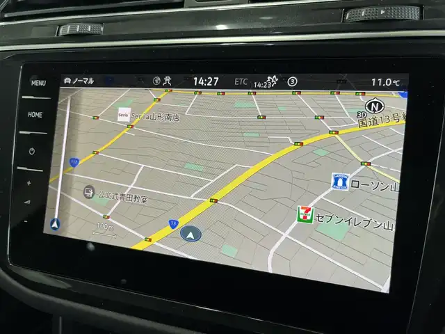 フォルクスワーゲン ＶＷ ティグアン TSI 4モーション アクティブアドバンス 山形県 2023(令5)年 1.9万km 黒 純正ナビ/360°カメラ/AppleCarplay/パークアシスト/アダプティブクルーズコントロール/レーンキープアシスト/ブラインドスポットモニター/電動リアゲート/フットオープナー/ミラー一体型ドライブレコーダー/ステアリングヒーター/ミラーヒーター/ルーフレール/純正AW付きサマータイヤ車載