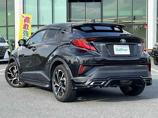 トヨタ Ｃ－ＨＲ G 奈良県 2022(令4)年 4.3万km ブラックマイカ モデリスタフルエアロ/純正8インチディスプレイオーディオ/（Bluetooth/AppleCarPlay/AndroidAuto）/レーダークルーズコントロール/バックカメラ/ブラインドスポットモニター/プリクラッシュセーフティ/レーンキープアシスト/ハーフレザーシート/前席シートヒーター/前方ドライブレコーダー（DRT-H68A）/ETC2.0/LEDヘッドライト/純正18インチAW/保証書/取り扱い説明書