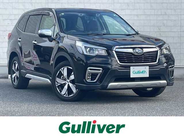 スバル フォレスター ハイブリッド アドバンス 山口県 2019(令1)年 6.3万km クリスタルブラックシリカ 4WD/メモリーナビ/フルセグ/バックカメラ/パワーバックドア/アイサイト/レーダークルーズコントロール/プリクラッシュセーフティ/アクティブレーンキープ/誤発進抑制機能/先行車発進告知/車線逸脱警報/LEDオートライト/ハーフレザーシート/パワーシート/シートヒーター/スマートキー/ETC