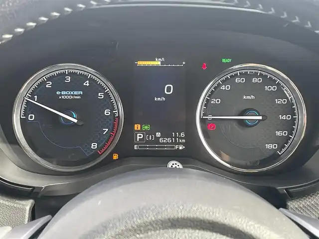 スバル フォレスター ハイブリッド アドバンス 山口県 2019(令1)年 6.3万km クリスタルブラックシリカ 4WD/メモリーナビ/フルセグ/バックカメラ/パワーバックドア/アイサイト/レーダークルーズコントロール/プリクラッシュセーフティ/アクティブレーンキープ/誤発進抑制機能/先行車発進告知/車線逸脱警報/LEDオートライト/ハーフレザーシート/パワーシート/シートヒーター/スマートキー/ETC